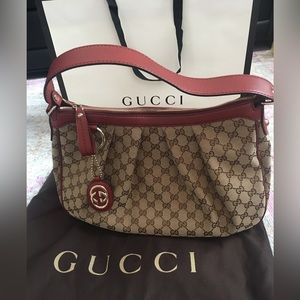 Gucci Canvas Sukey Shoulder Bag